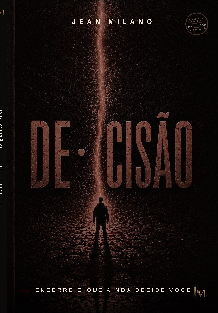Capa do livro DE·CISÃO, de Jean Milano